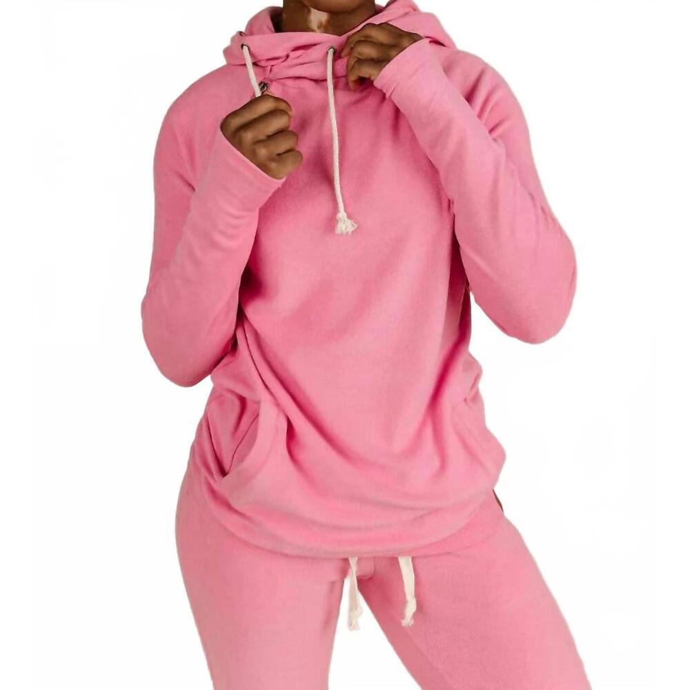 NEW AMPERSAND AVE doublehood™ sweatshirt in pink tulip